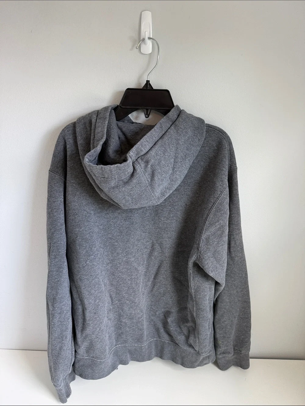 Nike Men's Charcoal Gray Full-Zip Hoodie